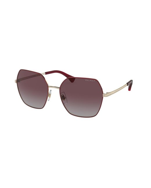 Ralph Lauren Black Ra4138 911662 Sunglasses Metal Squared Polarized Shaded