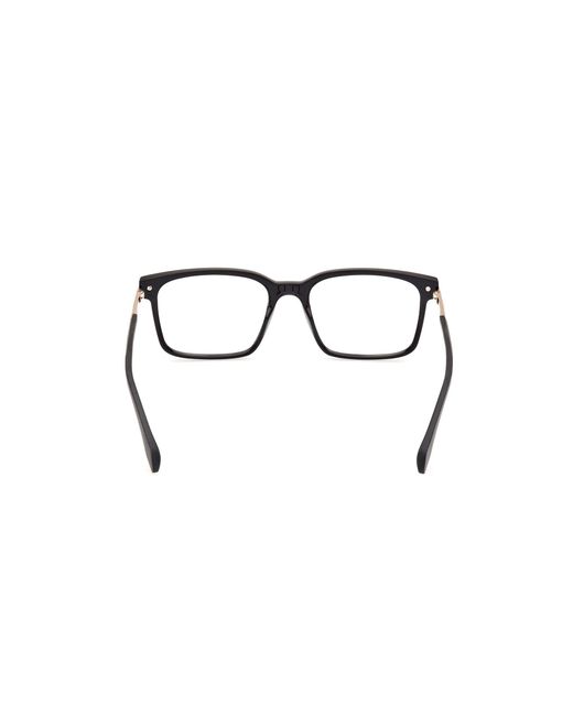 Adidas Black Or5082 001 Optical Frames Injected Squared Normal for men