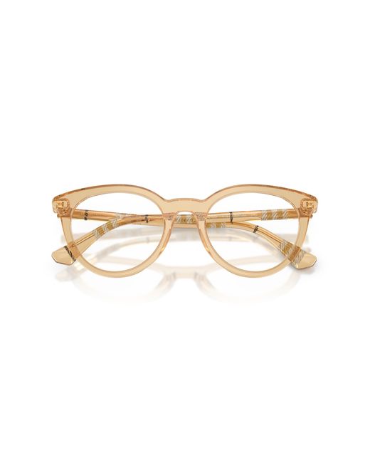 Burberry Black Be2429 4167 Optical Frames Acetate Round Normal