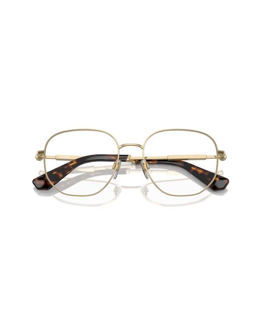 Burberry Black Be1385 1109 Optical Frames Metal Transparent Squared Normal
