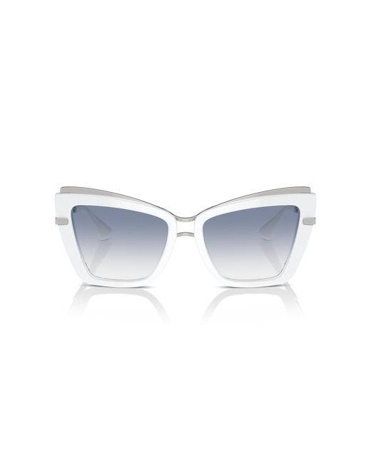 Dolce & Gabbana Black Dg4472 337119 Sunglasses Acetate Cat Eye Normal Shaded