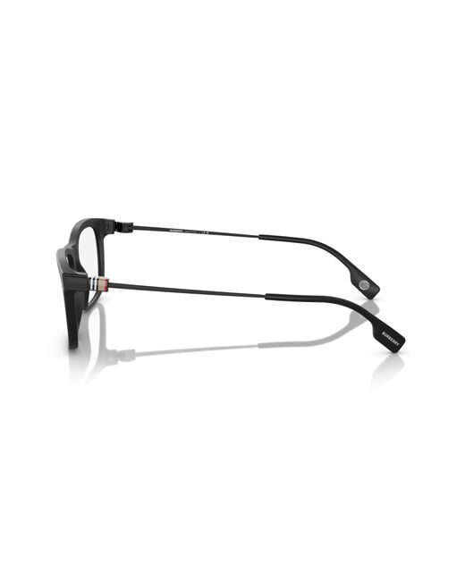 Burberry Black Be2384 3464 Optical Frames Acetate Transparent Squared Normal for men