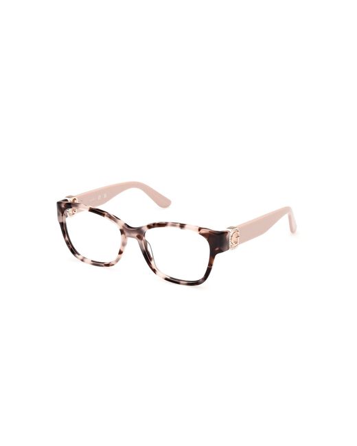 Guess Black Gu50120 055 Optical Frames Acetate Squared Normal