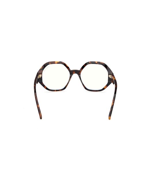Tom Ford Black Ft5967-B 052 Optical Frames Acetate Geometric Normal