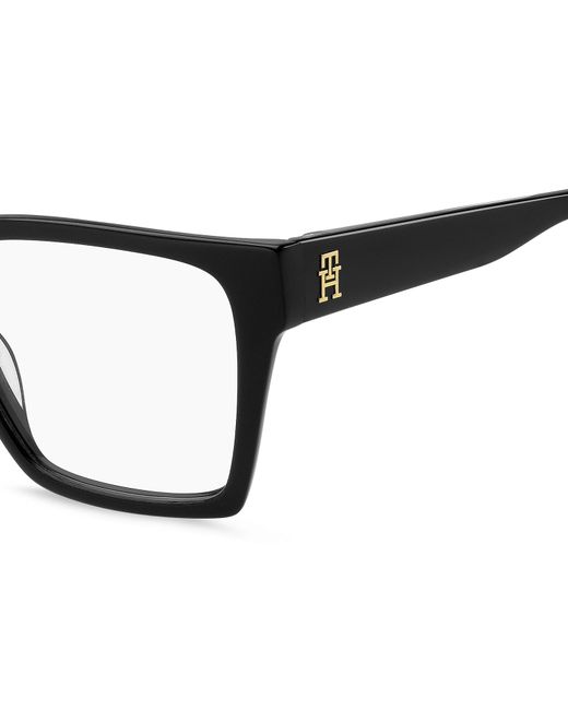 Tommy Hilfiger Black Th 2103 807 Optical Frames Acetate Squared