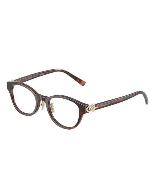 Tiffany & Co Black Tf2273D 8421 Optical Frames Acetate Round Normal