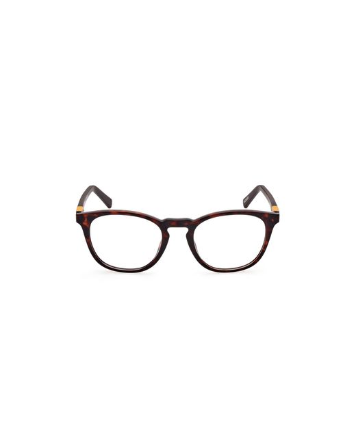 Timberland Black Tb1766 052 Optical Frames Injected Round Normal for men
