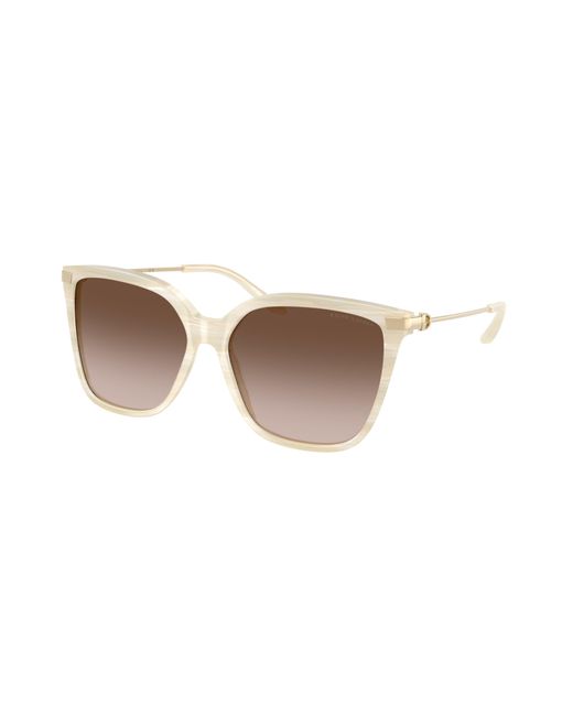 Ralph Lauren Black Rl8209 The Jacquie 610713 Sunglasses Acetate Geometric Normal Nuanced