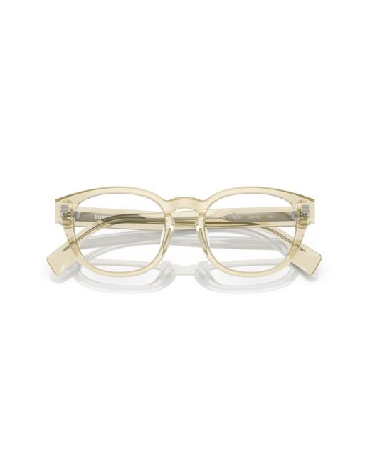 Burberry Black Be2382D Aubrey 3852 Optical Frames Acetate Transparent Round Normal for men