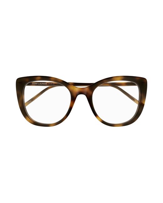 Saint Laurent Black Sl 778 003 Optical Frames Acetate Transparent Cat Eye