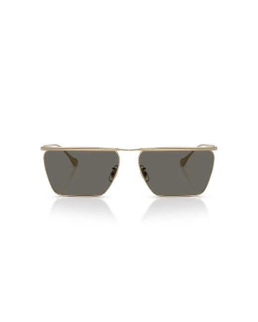 Oliver Peoples Black X Jil Sander Ov1370St Edition 2 5035P2 Sunglasses Titanium Geometric Normal