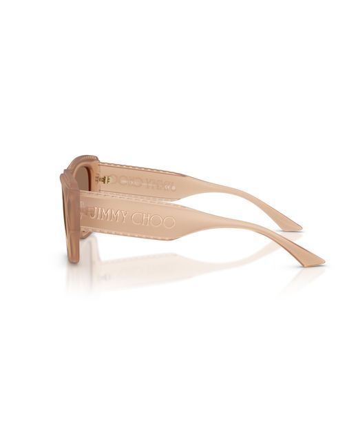 Jimmy Choo Black Jc6003U 509173 Sunglasses Injected Squared Normal