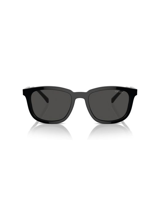 Prada Black Pr A21S 16K08Z Sunglasses Acetate Pillow Normal for men