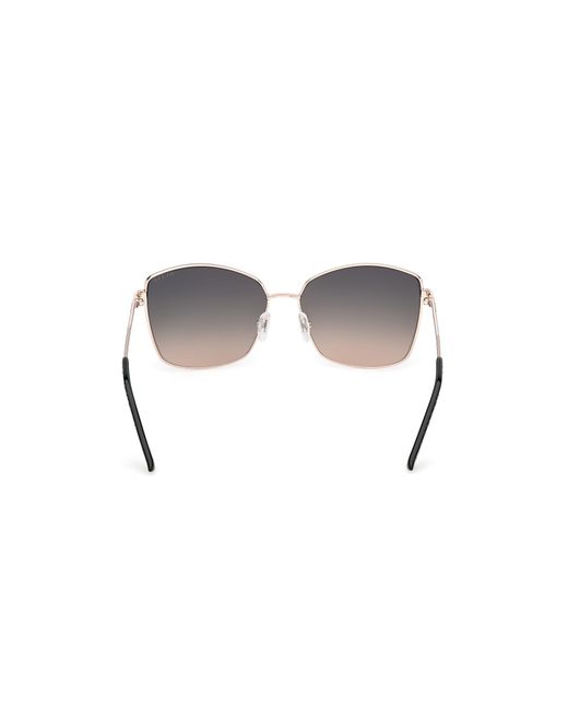 Guess Black Gu00149 97P Sunglasses Metal Squared Normal