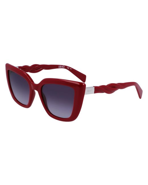 Liu Jo Black Lj789S 600 Sunglasses Bio-Inject Cat Eye Normal Shaded