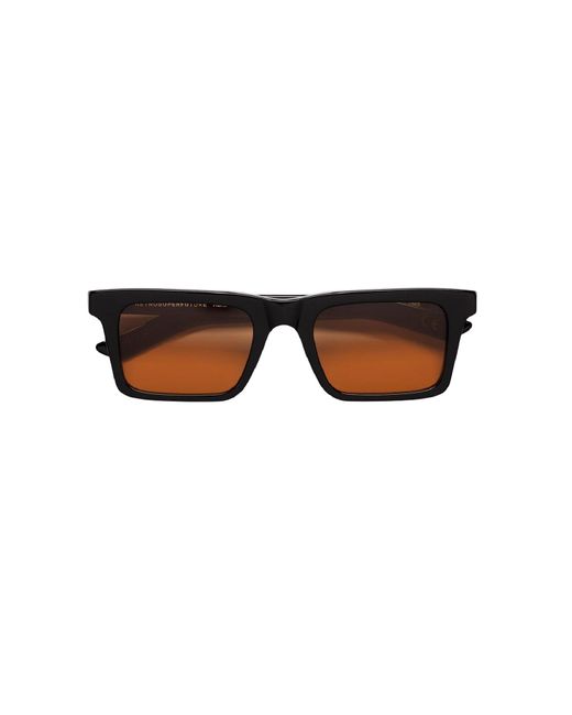 Retrosuperfuture Black 18E 1968 Refined Sunglasses Acetate Squared Normal