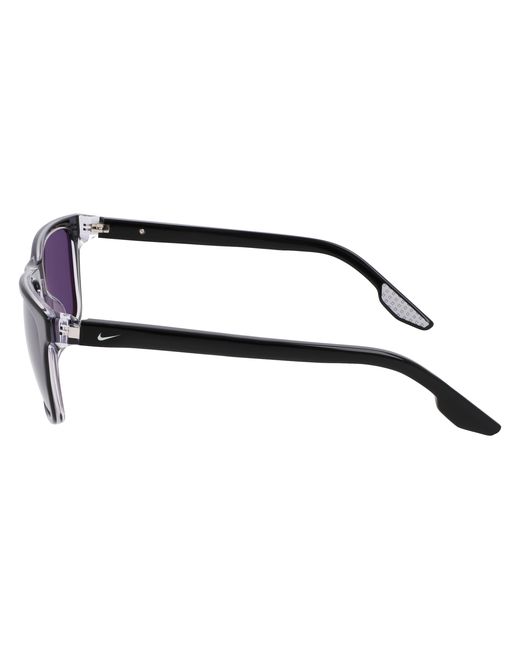Nike Black Eclipse Rise Ev24045 010 Sunglasses Acetate Squared Normal for men