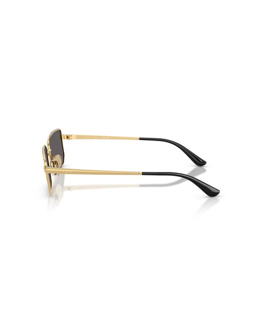 Vogue Eyewear Black Vo4352S 280/87 Sunglasses Metal Geometric Normal