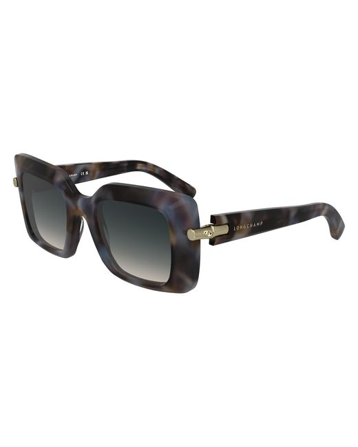 Longchamp Black Lo776S 430 Sunglasses Acetate Squared Normal