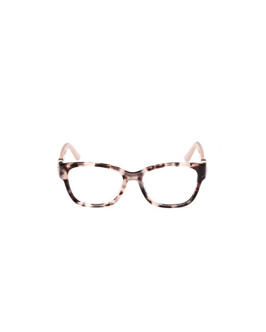 Guess Black Gu50120 055 Optical Frames Acetate Squared Normal