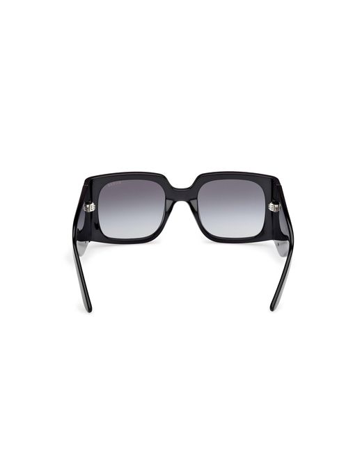 Guess Black Gu00201-H 01B Sunglasses Injected Smoke Squared Normal