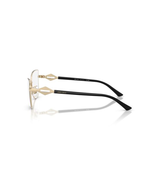 Jimmy Choo Black Jc2012 3016 Optical Frames Metal Cat Eye Normal