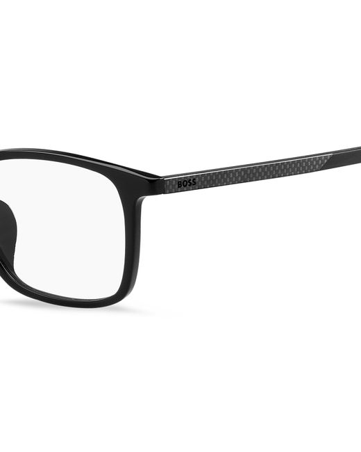 Boss Black Boss 1716/F 807 Optical Frames Acetate Squared Normal for men