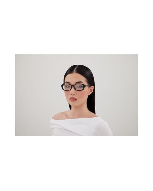 Gucci Black Gg1685Ok 001 Optical Frames Injected Transparent Squared