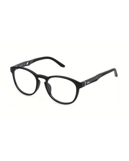 Fila Black Vfi875 U28K Optical Frames Injected Pantos for men