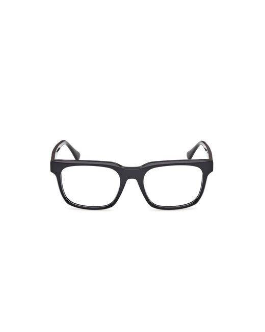 Web Black We5412 005 Optical Frames Acetate Squared Normal for men