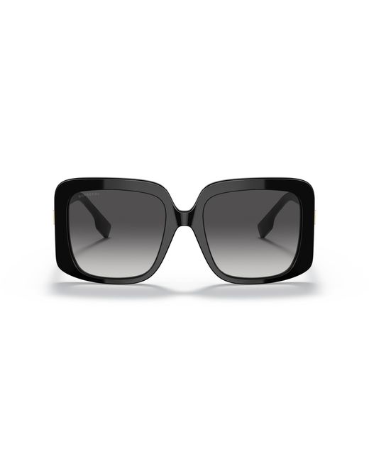 Burberry Black Be4363 Penelope 30018G Sunglasses Plastic Squared Normal Shaded