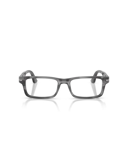 Persol Black Po3050V 1192 Optical Frames Acetate Transparent Squared Normal for men