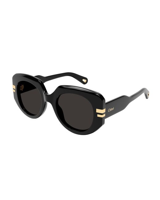 Chloé Black Ch0257S 001 Sunglasses Acetate Squared