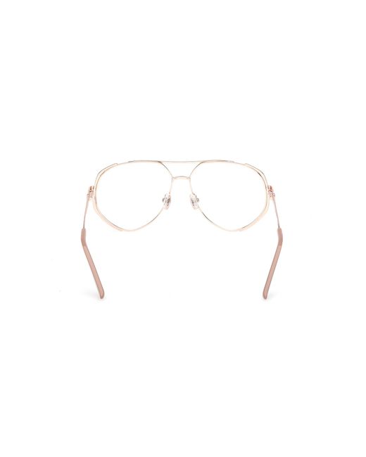 Guess Black Gu50247 058 Optical Frames Metal Pilot Normal