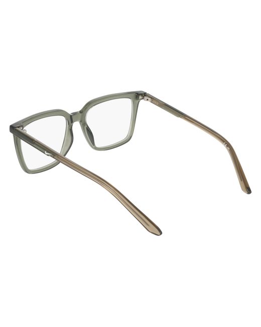 Nike Black 7064 334 Optical Frames Squared Normal