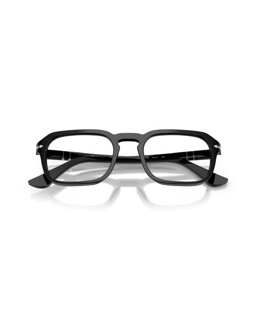 Persol Black Po3390V 95 Optical Frames Acetate Squared Normal