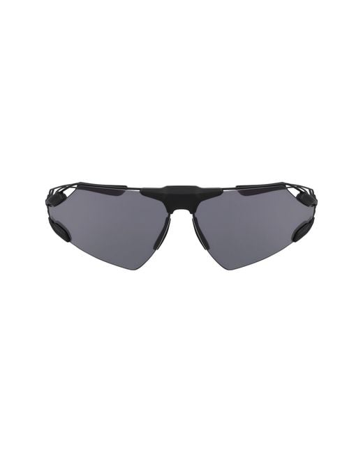 Nike Black Zeus Edge P Ev24032 010 Sunglasses Titanium Squared Normal for men