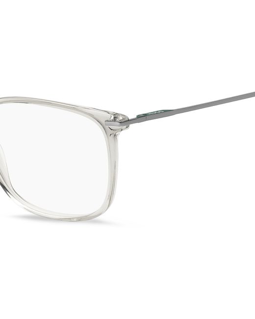 Boss Black Hg 1407 Kac Optical Frames Acetate Squared Normal for men