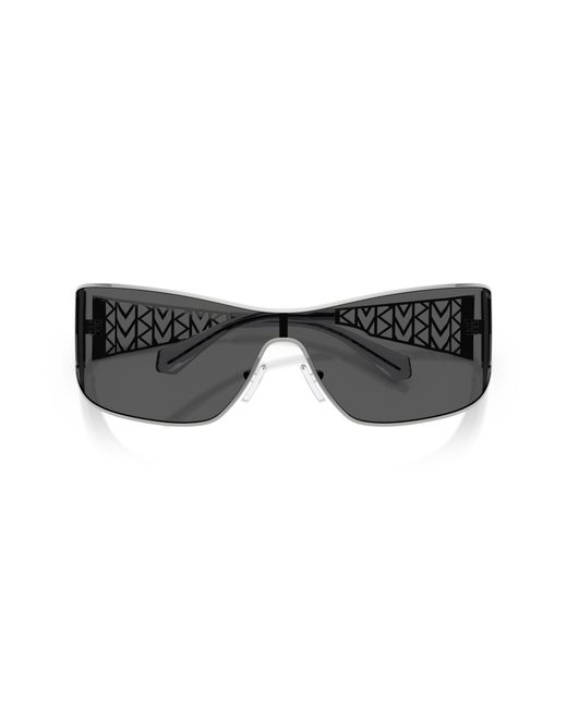 Michael Kors Black Mk1180 Melbourne 1014Ak Sunglasses Metal Squared Normal