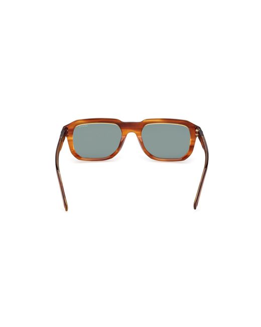 Guess Black Gu00278 47N Sunglasses Acetate Squared Normal for men