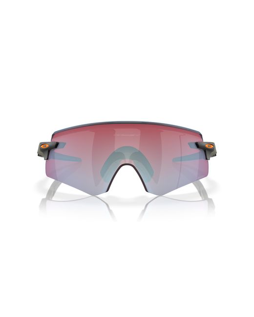 Oakley Black Oo9471 Encoder 947123 Sunglasses Plastic Mask Mirrored Prizm for men