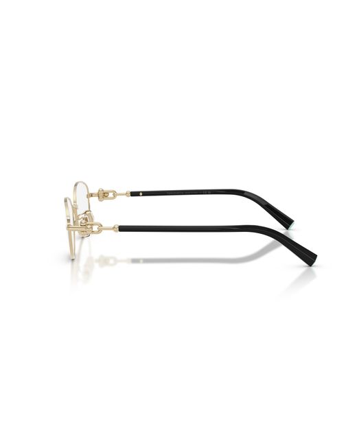Tiffany & Co Black Tf1176D 6021 Optical Frames Metal Transparent Round Normal