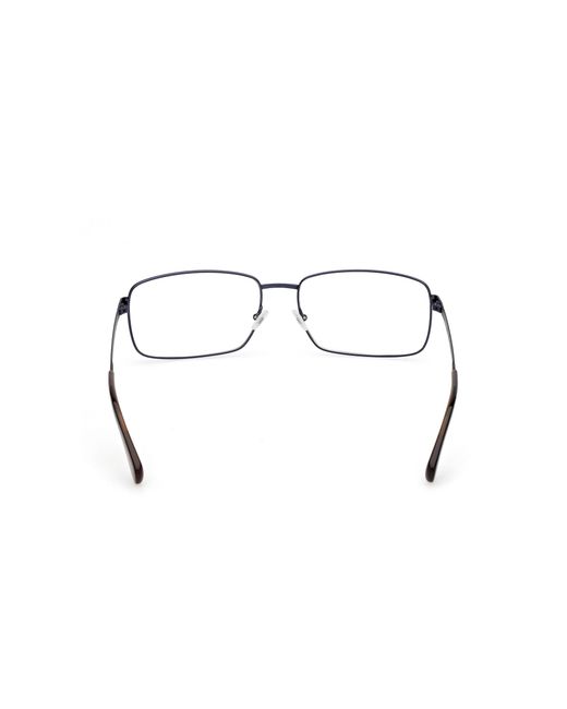 Timberland Black Tb50038 091 Optical Frames Metal Squared Normal for men