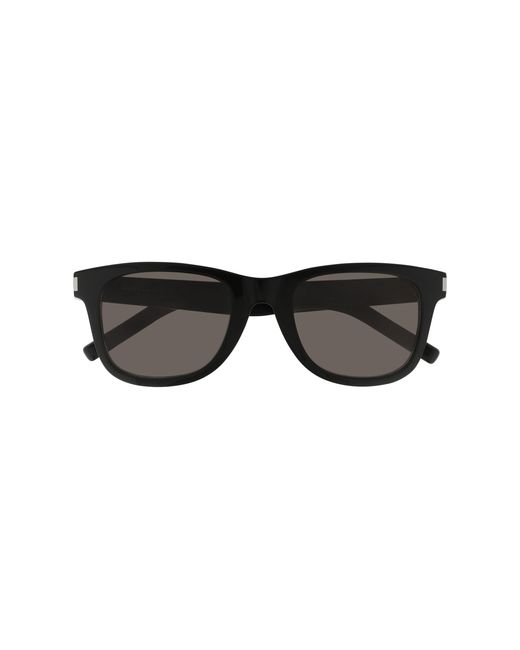 Saint Laurent Black Sl 51 002 Sunglasses Plastic Squared