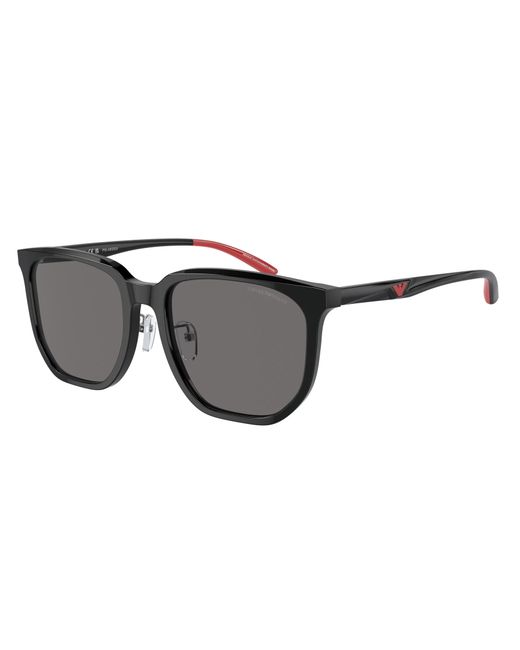 Emporio Armani Black Ea4215D 501781 Sunglasses Acetate Squared Polarized for men