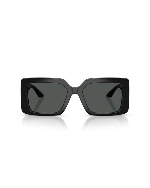 Versace Black Ve4505U Gb1/87 Sunglasses Injected Squared Normal