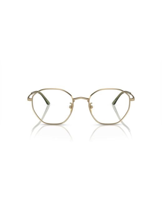 Giorgio Armani Black Ar5139 3002 Optical Frames Metal Transparent Squared Normal for men