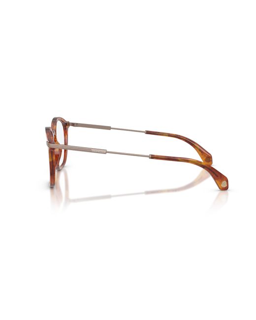 Moncler Black Me2017 3004 Optical Frames Acetate Transparent Geometric Normal