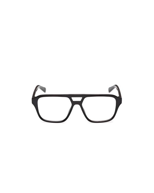 Timberland Black Tb50085 001 Optical Frames Injected Squared Normal for men