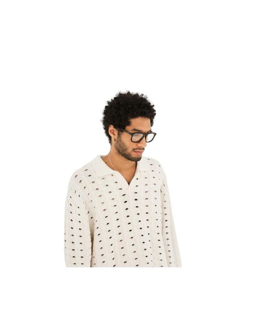 Retrosuperfuture Black 66D Numero 123 3627 Optical Frames Acetate Squared